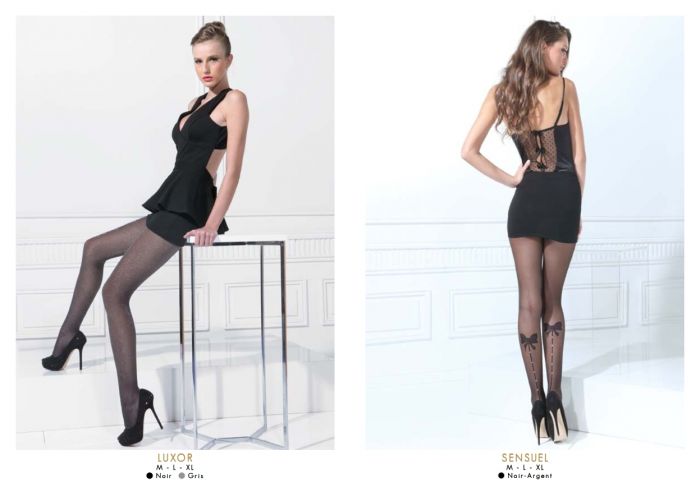 Marie France Luxor & Sensuel Tights  Catalogue 2015 | Pantyhose Library