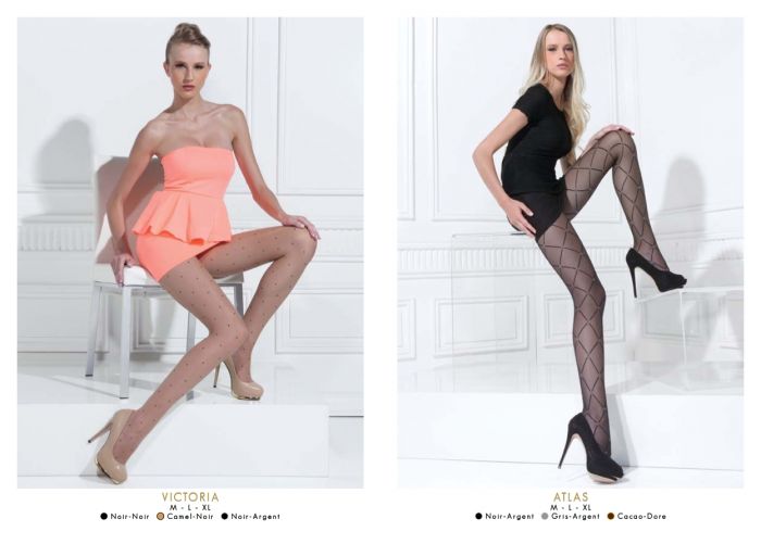 Marie France Victoria & Atlas Tights  Catalogue 2015 | Pantyhose Library