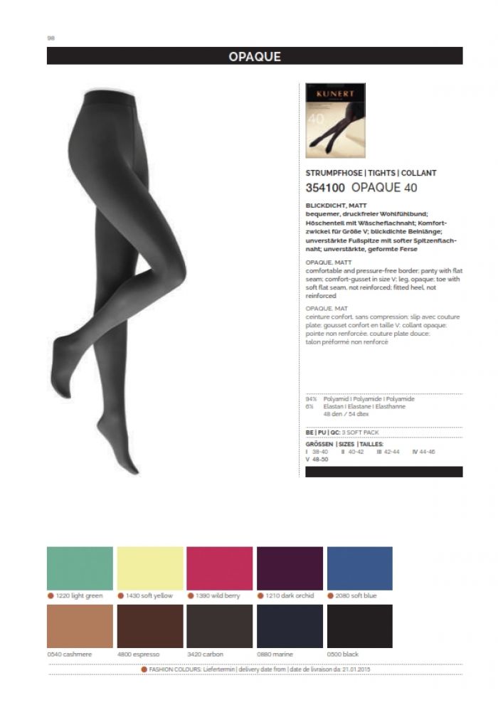 Kunert Kunert-ss-2015-98  SS 2015 | Pantyhose Library