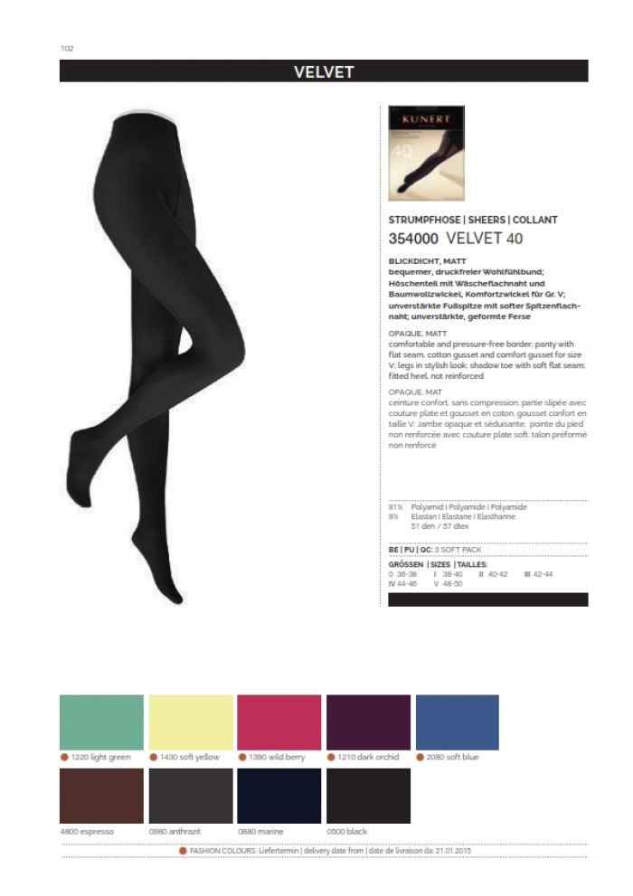 Kunert Kunert-ss-2015-102  SS 2015 | Pantyhose Library