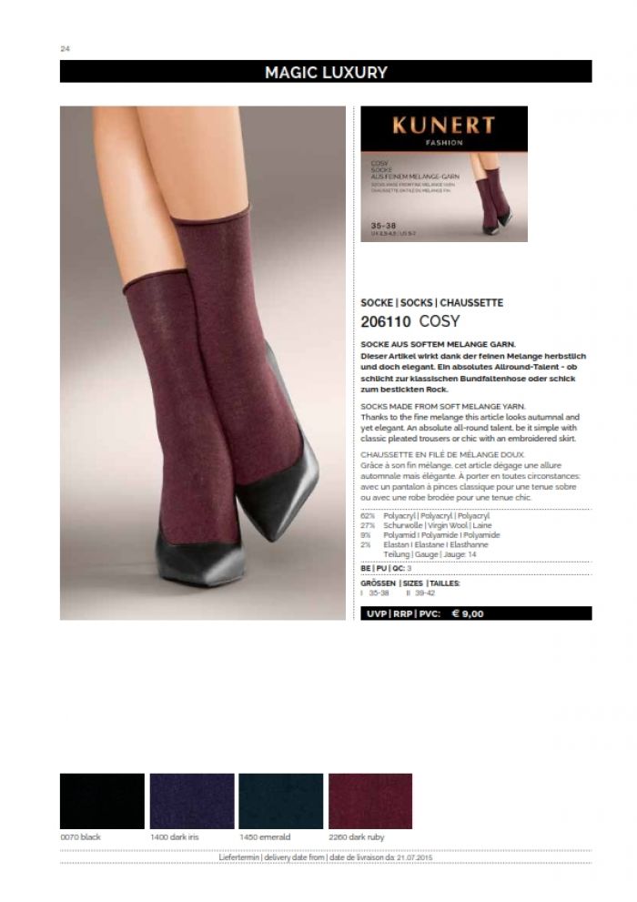 Kunert Kunert-fw1516-

24  FW1516 | Pantyhose Library