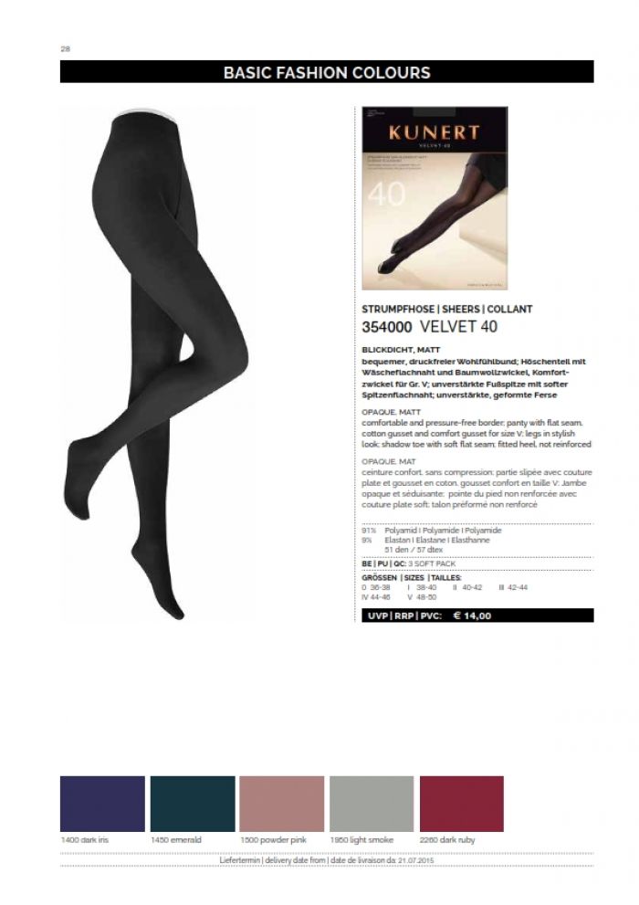 Kunert Kunert-fw1516-

28  FW1516 | Pantyhose Library