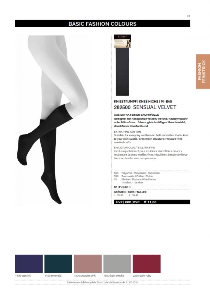 Kunert Kunert-fw1516-

31  FW1516 | Pantyhose Library