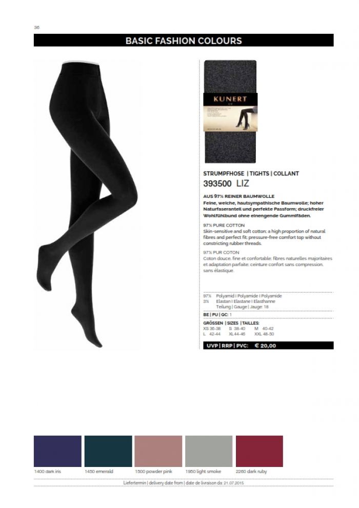 Kunert Kunert-fw1516-

36  FW1516 | Pantyhose Library