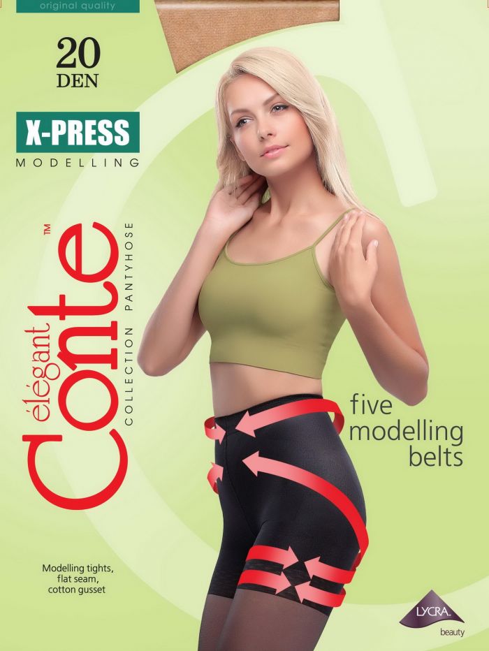 Conte X-press 20 Denier Thickness, X Press | Pantyhose Library