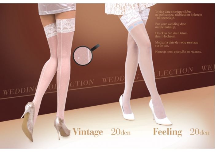 Adrian Vintage 20den | Feeling 20 Den  Wedding Catalog | Pantyhose Library