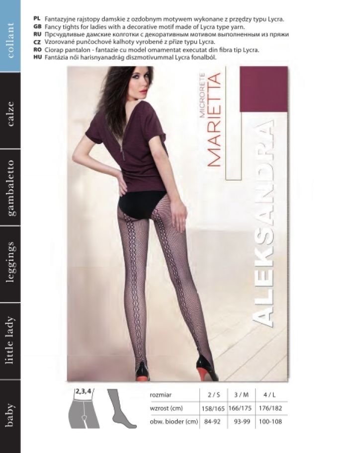 Aleksandra Marietta Microrette  Catalog 2015 | Pantyhose Library