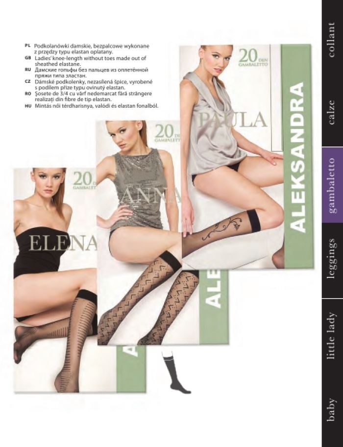 Aleksandra Elena | Anna | Paula  Catalog 2015 | Pantyhose Library