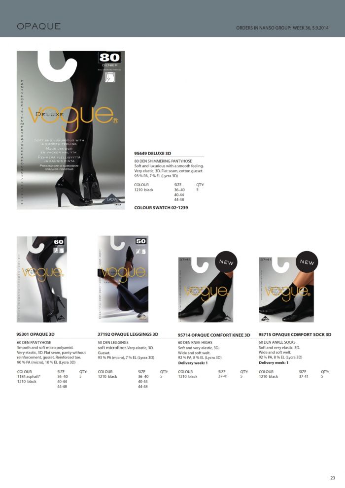 Vogue Vogue-ss-2015-23  SS 2015 | Pantyhose Library