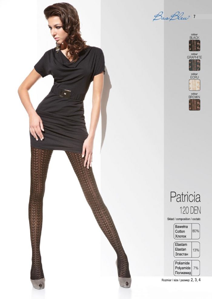 Bas Bleu Patricia 120 Denier Thickness, Classic | Pantyhose Library