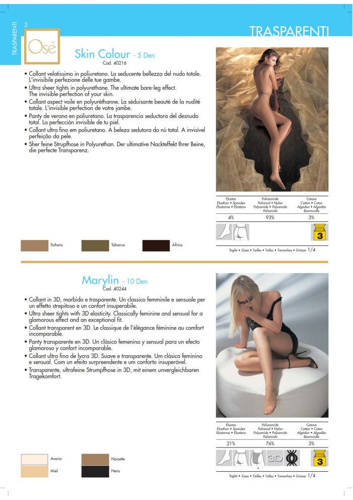 Ose Ose-catalogo-2005-6  Catalogo 2005 | Pantyhose Library