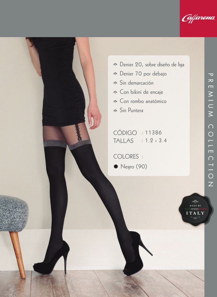 Caffarena 11386 20 Denier Thickness, Lookbook 2012 | Pantyhose Library