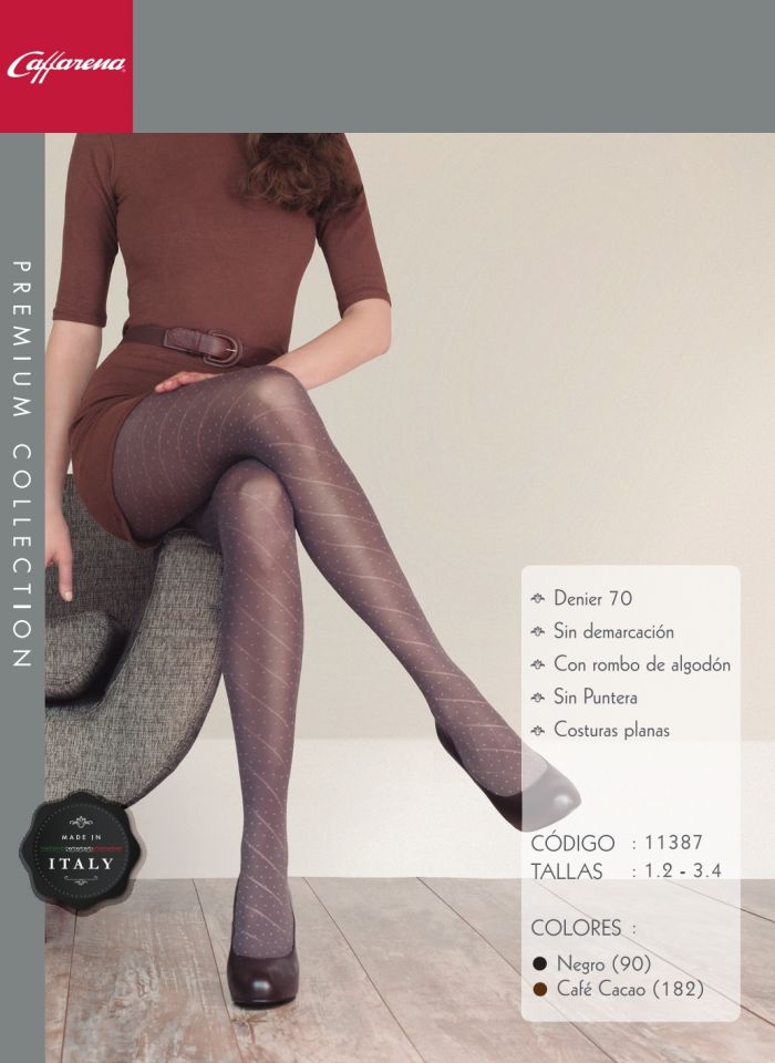 Caffarena 11387 70 Denier Thickness, Lookbook 2012 | Pantyhose Library