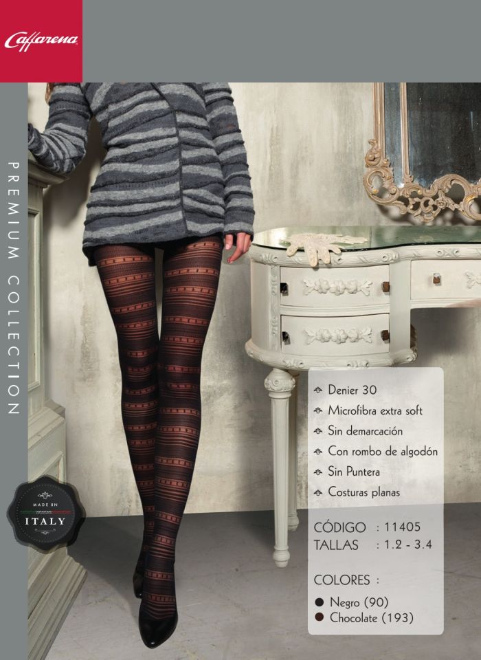 Caffarena 11405 30 Denier Thickness, Lookbook 2012 | Pantyhose Library