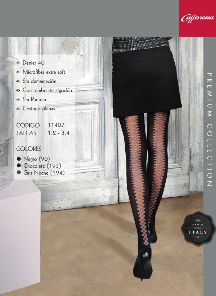 Caffarena 11407 40 Denier Thickness, Lookbook 2012 | Pantyhose Library