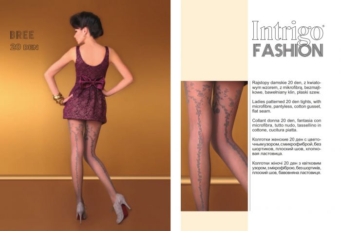 Intrigo Bree 20 Denier Thickness, PE 2015 | Pantyhose Library