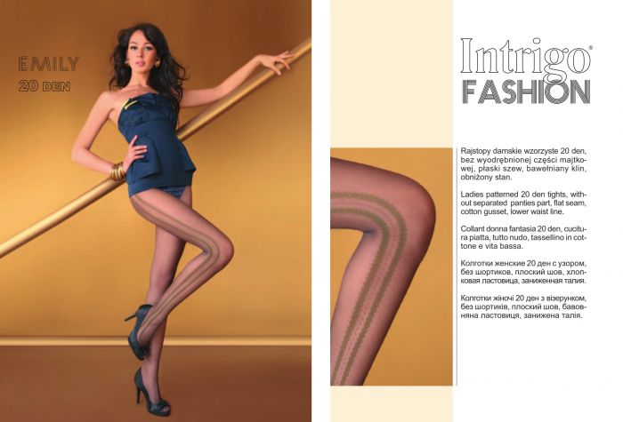 Intrigo Emily 20 Denier Thickness, PE 2015 | Pantyhose Library