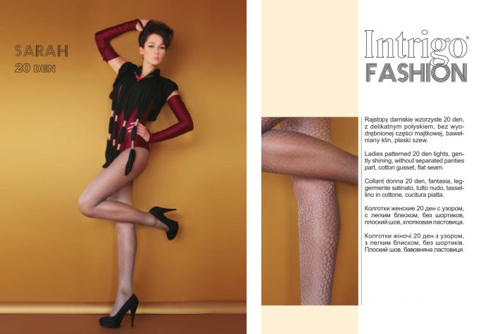 Intrigo Sarah 20 Denier Thickness, PE 2015 | Pantyhose Library