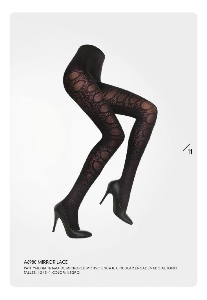 Apogeo A6980 Mirrorlace  Moda Catalog | Pantyhose Library