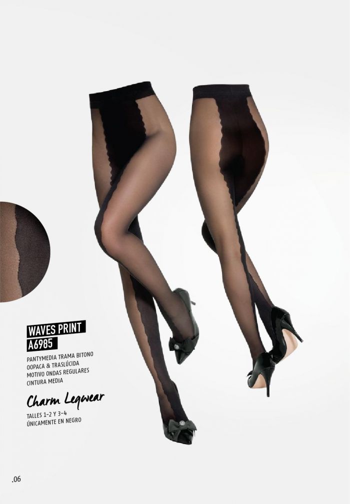 Apogeo Waves Print A6985  Trendy Catalog | Pantyhose Library