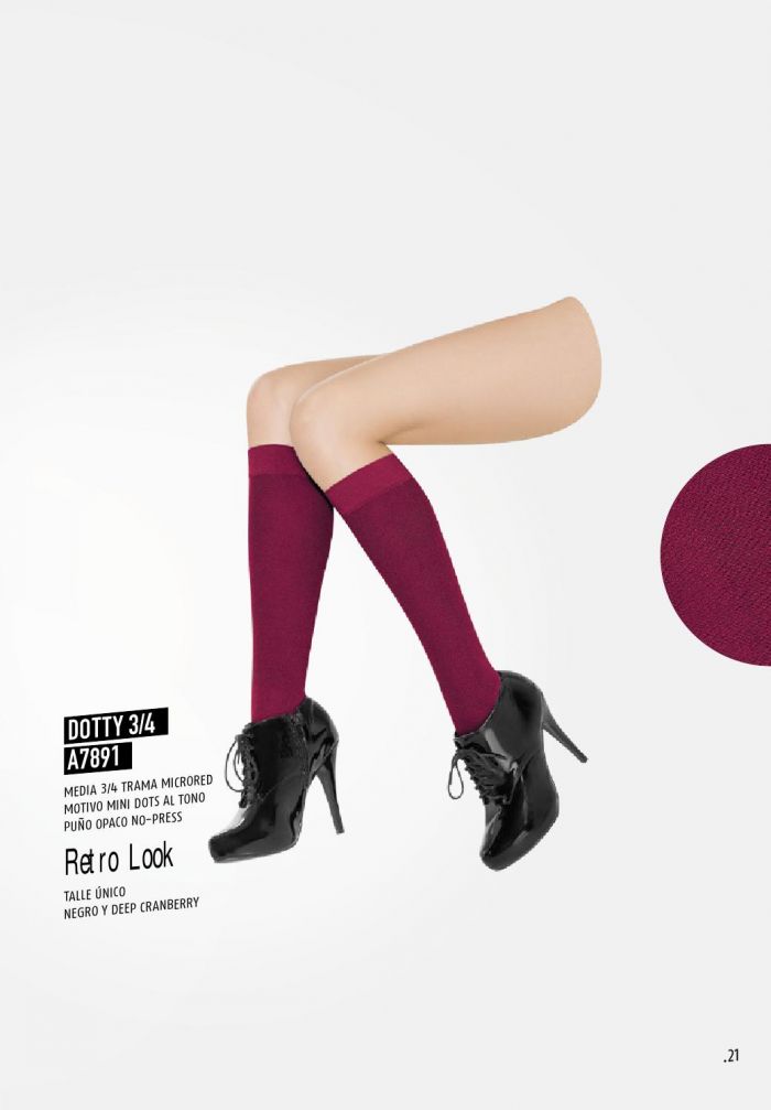 Apogeo A7891 Dotty 3/4  Trendy Catalog | Pantyhose Library