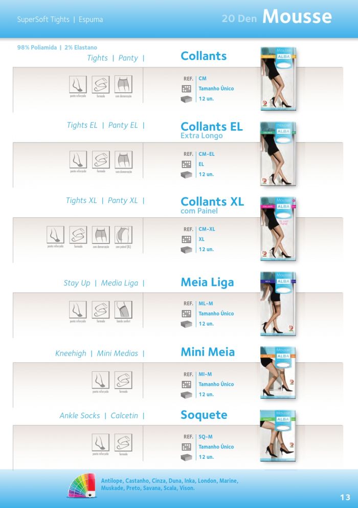 Alba Mousse  Catalog 2014 | Pantyhose Library