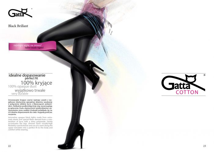 Gatta Black Brillant  FW 2015 2016 | Pantyhose Library