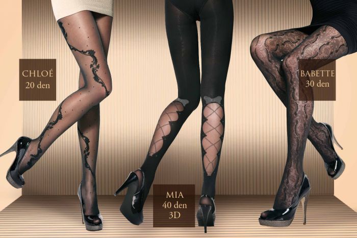 Adrian Chloe | Mia | Babette  AW 2012 | Pantyhose Library