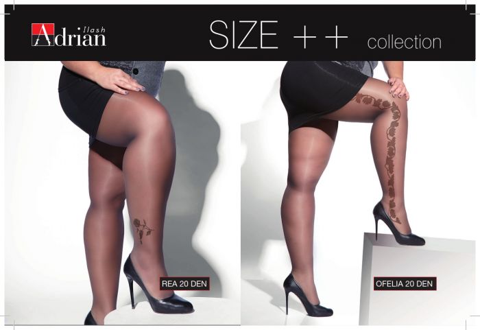 Adrian Rea 20 Den | Ofelia 20 Den  Plus Size Collection | Pantyhose Library