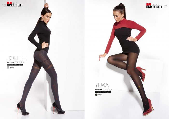 Adrian Joelle | Yuka  FW 2016 | Pantyhose Library