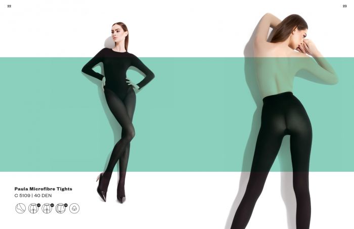 Fiore Paula Microfibre 40 Denier Thickness, Classic 2015 | Pantyhose Library