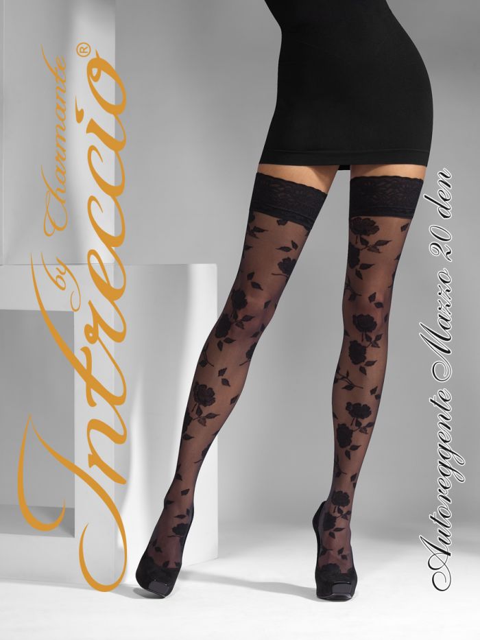 Intreccio Autoreggente Mazzo 20 Denier Thickness, Fantasy Hold Ups | Pantyhose Library