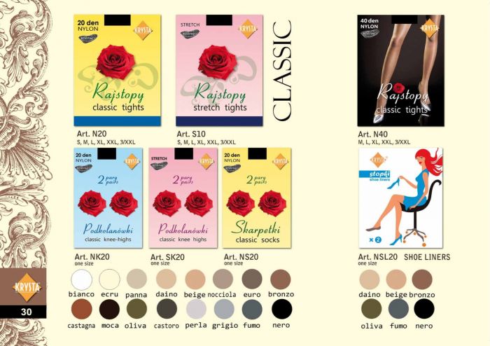 Krysta Krysta-basic-collection-32  Basic Collection | Pantyhose Library