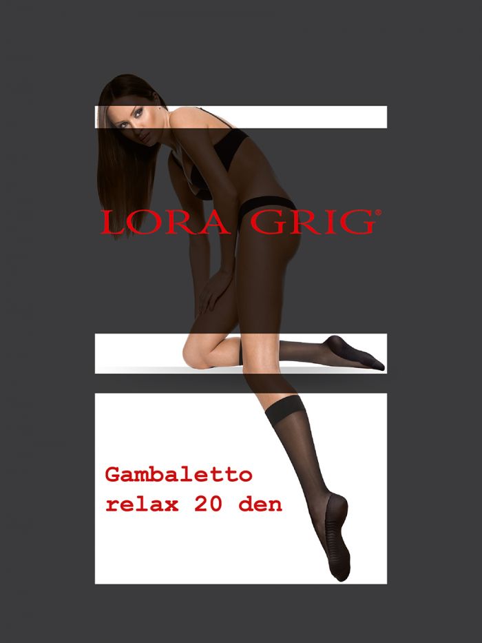 Lora Grig Gabbaletto Relax 20 Denier Thickness, Socks and Knee Highs | Pantyhose Library