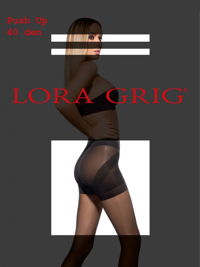 Lora Grig Push Up 40 Denier Thickness, Supporting Tights | Pantyhose Library