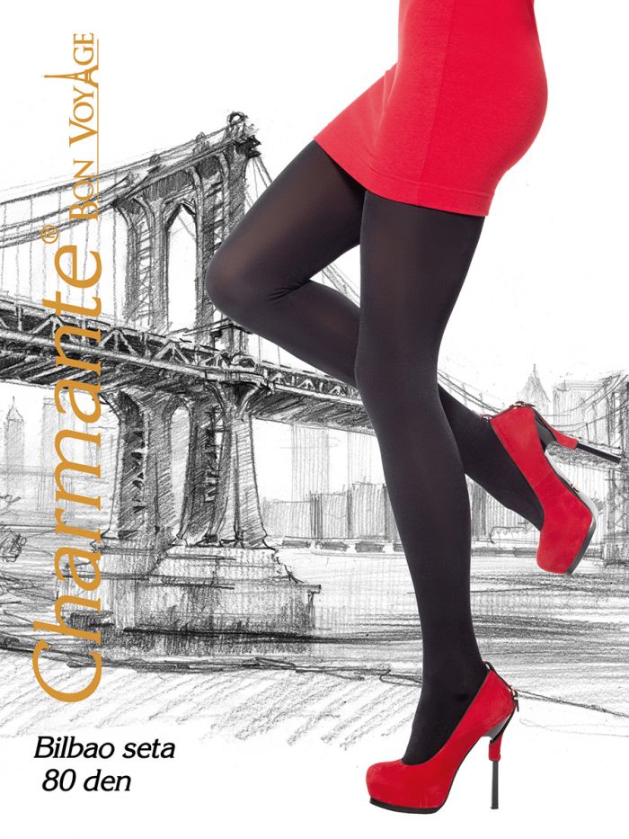 Charmante Bilbao Seta 80 Denier Thickness, FW 1516 | Pantyhose Library