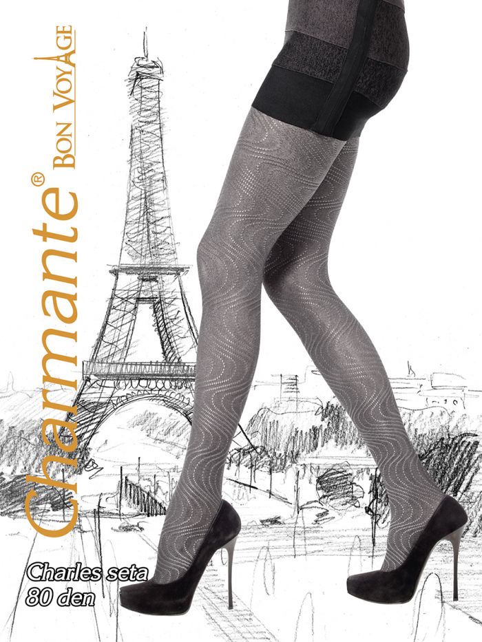 Charmante Charles Seta 80 Denier Thickness, FW 1516 | Pantyhose Library