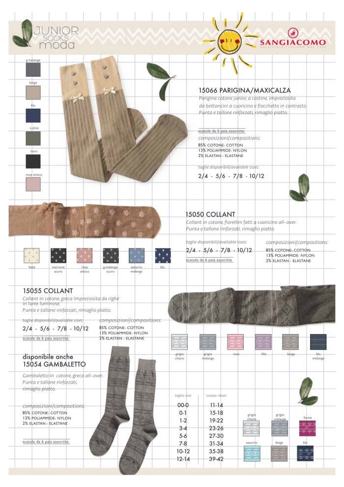 Sangiacomo Sangiacomo-fw1516-17  FW1516 | Pantyhose Library