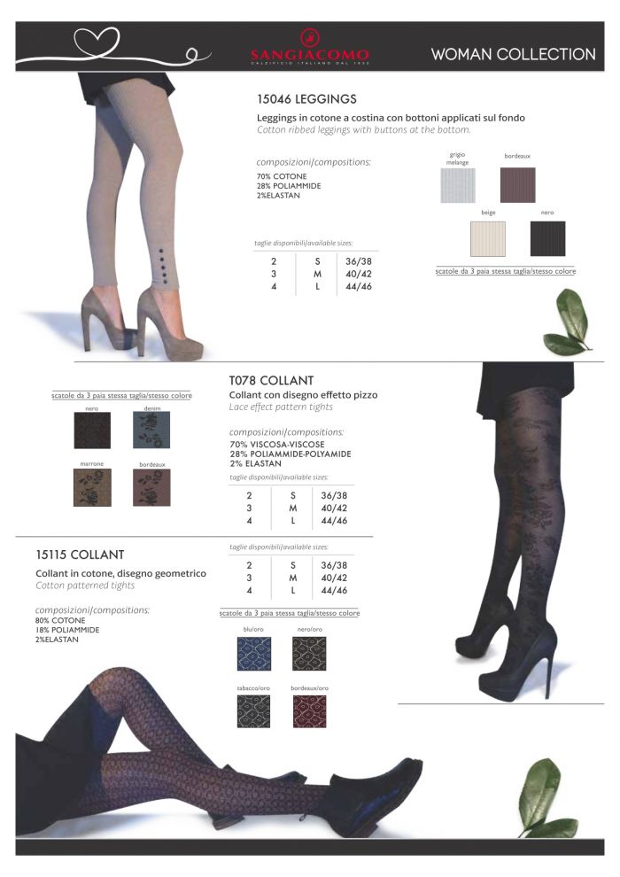 Sangiacomo Sangiacomo-fw1516-39  FW1516 | Pantyhose Library