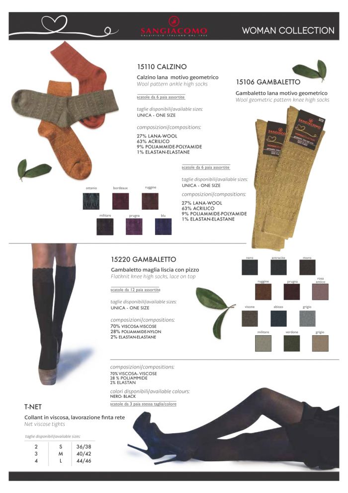 Sangiacomo Sangiacomo-fw1516-43  FW1516 | Pantyhose Library