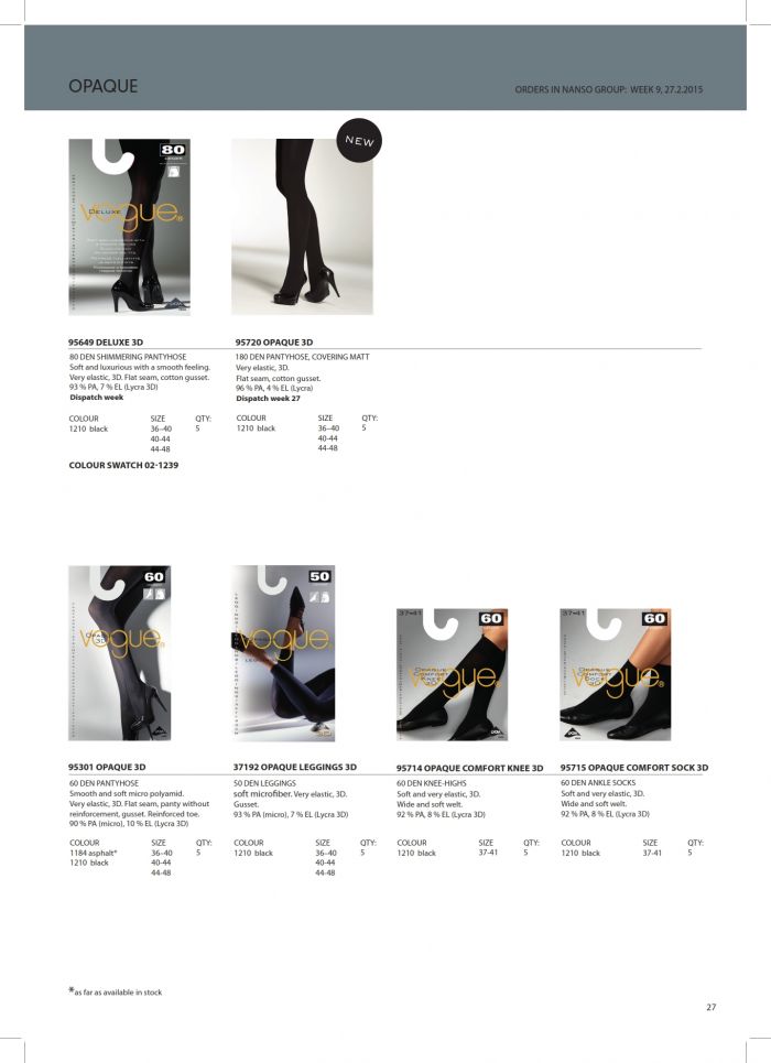 Vogue Vogue-aw-2015-27  AW 2015 | Pantyhose Library