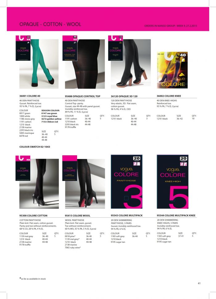 Vogue Vogue-aw-2015-41  AW 2015 | Pantyhose Library