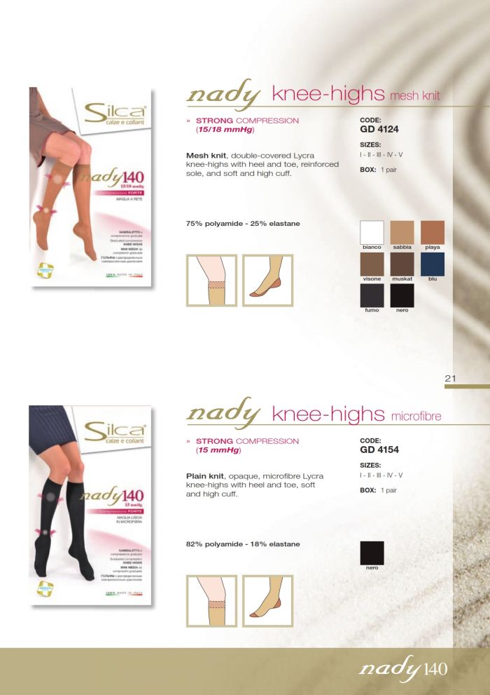 Silca Silca-nady-hostess-confort-20  Nady Hostess Confort | Pantyhose Library