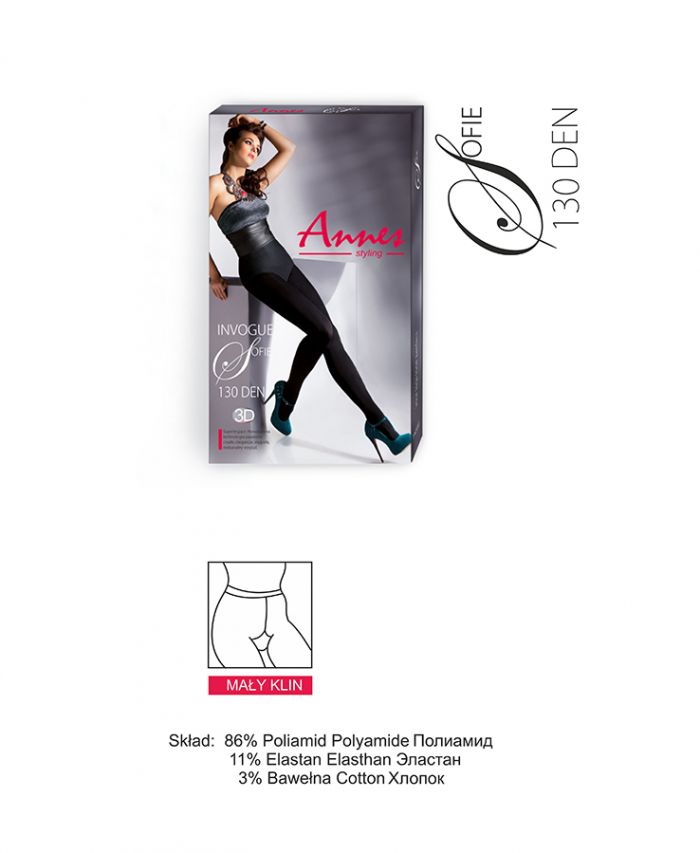 Annes Sofie-130den  Microfibra Collection | Pantyhose Library