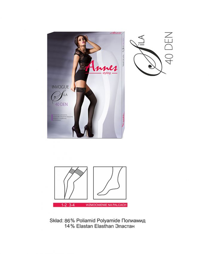 Annes Sila-40den  Calze Collection | Pantyhose Library