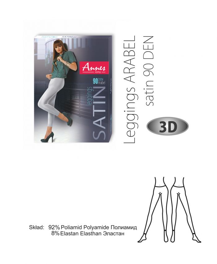 Annes 23_leggins-satin-90-den_arabel_  Leggings Collection | Pantyhose Library