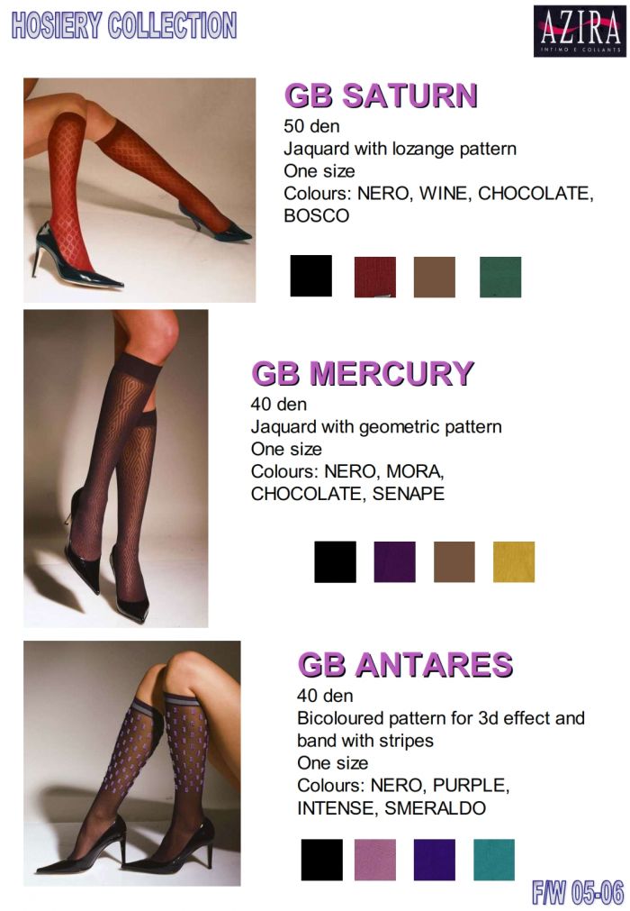 Azira Azira-fw-2006-7  FW 2006 | Pantyhose Library