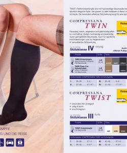 Compressana - Support Hosiery Leaflet