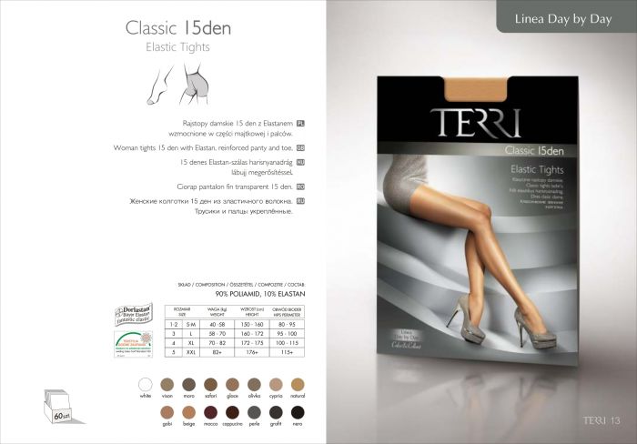 Terri Lineadaybyday Classic15 Den   Catalog | Pantyhose Library