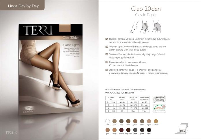 Terri Lineadaybyday Cleo20 Den   Catalog | Pantyhose Library